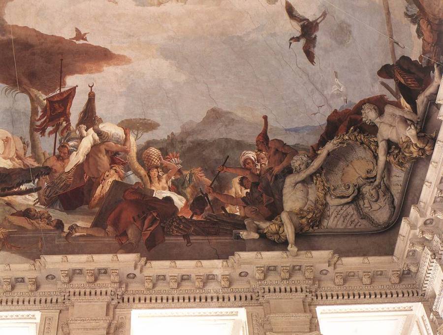 Tiepolo Giambattista - Apollon et les continents (Amerique - droite).jpg